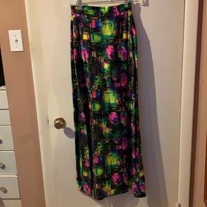 Floral Long Length Skirt